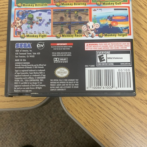 Super Monkey Ball Video Game for Nintendo GameCube - Picture 12 of 13